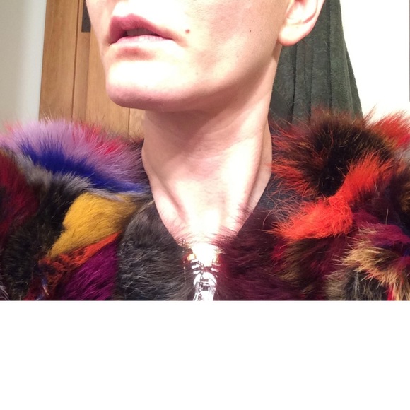 ONE OF A KIND! Alpha Industries Year of the Rooster fur bomber jacket - Picture 3 of 17